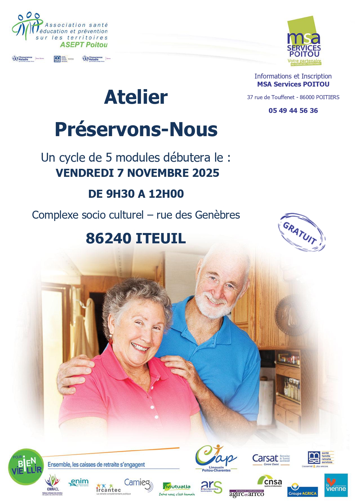 Affichette Préservons-Nous